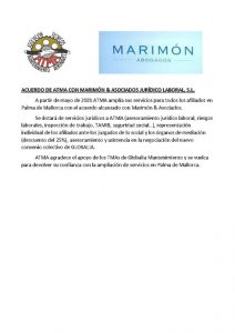 Acuerdo con Marimón Abogados